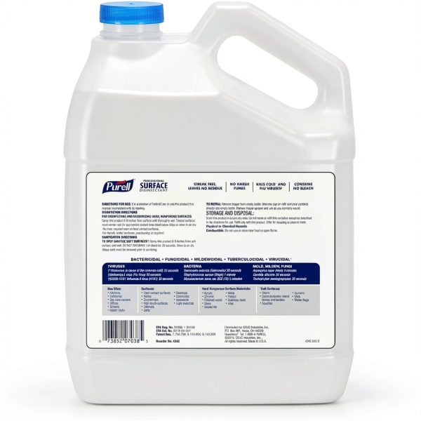 GOJO Commercial 4342-04 Sanitizer Disinfectant Spray 99.9% Kill 8 oz-1