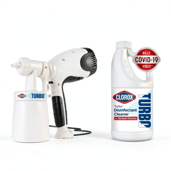 Clorox Turbo Disinfectant Cleaner 60090 Bleach Free Spray-2