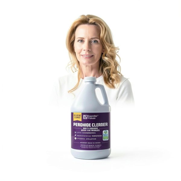 Peroxide Cleaner 5% Hydrogen 1 Gallon Essential Values Universal-6