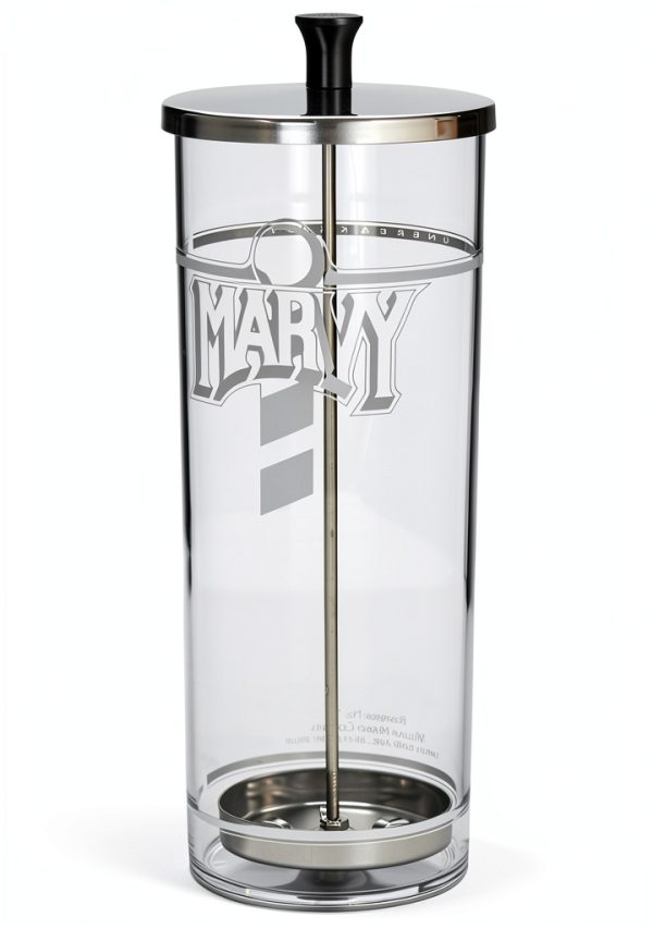 Acrylic Disinfectant Station William Marvy 40 oz Stainless Steel Lid-5