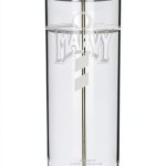 Acrylic Disinfectant Station William Marvy 40 oz Stainless Steel Lid-0