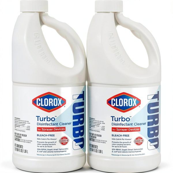 Clorox Turbo Disinfectant Cleaner 60090 Bleach Free Spray-0