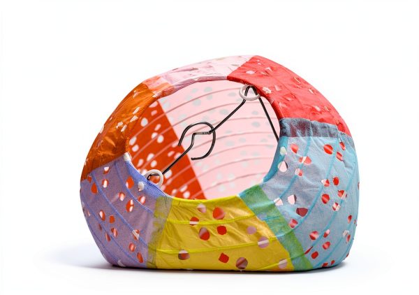Metany 10PCS Paper Lanterns 6in Vibrant LED Lights Variety Colors-1