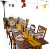 Metany 10PCS Paper Lanterns 6in Vibrant LED Lights Variety Colors-2
