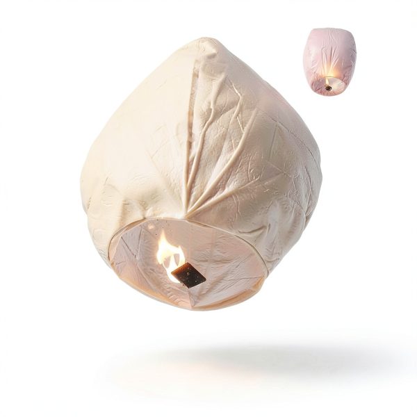 Chinese Lanterns 5Pcs Round Paper Lanterns Swinafer White Pack-3