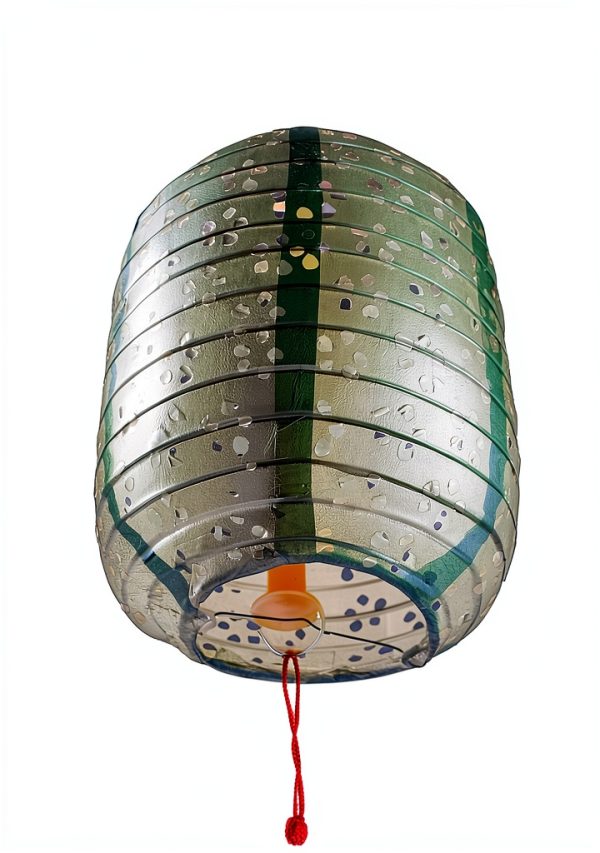 Metany 10PCS Paper Lanterns 6in Vibrant LED Lights Variety Colors-3