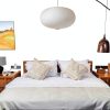 Large White Oblate Pendant Lamp Shade 55.5cm Chinses Lantern Home-2